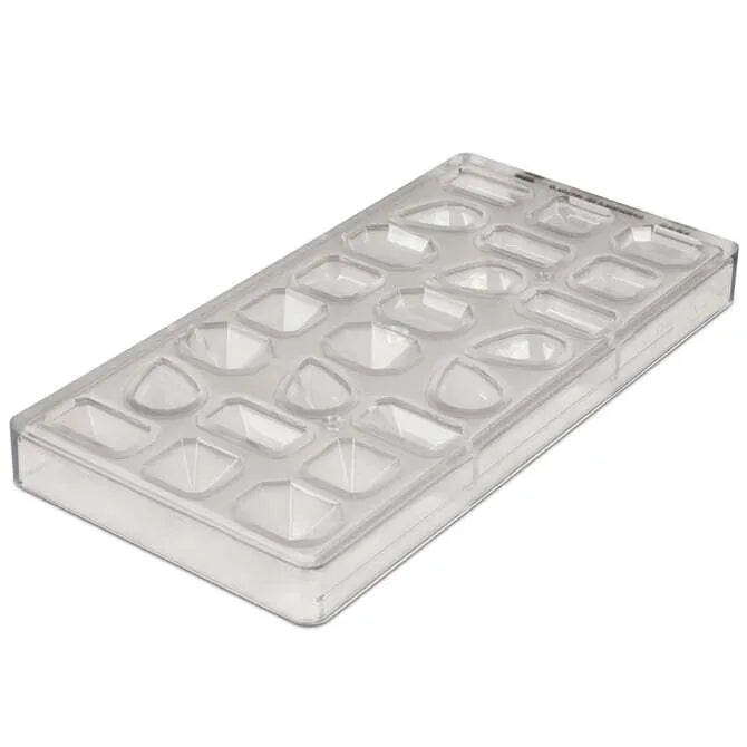 Premium Assorted Gems Chocolate Mold Set - 24 Unique Silicone Forms for Candy, Baking & DIY Crafts - Perfect for Valentine's Day, Birthday Parties & Holiday Treats