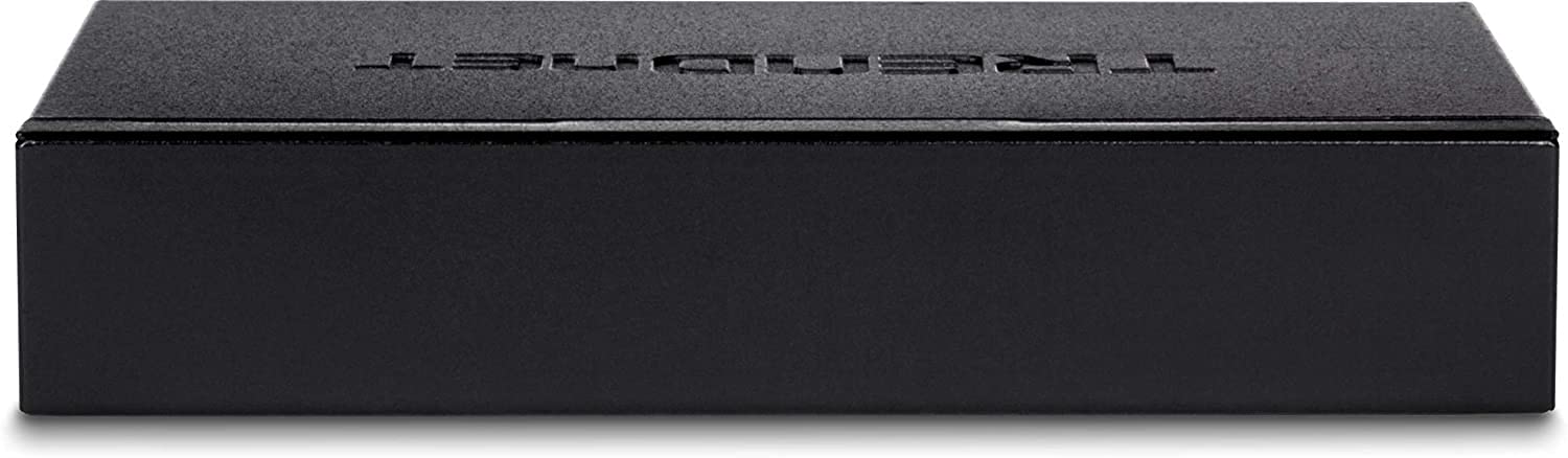 TRENDnet TPE-P521ES 5-Port Gigabit PoE+ Switch - EdgeSmart Managed Network Switch with 18W PoE Budget, 10Gbps Capacity, Wall Mountable & Lifetime Warranty - Ideal for Home Office, Small Business Networks & IP Camera Systems