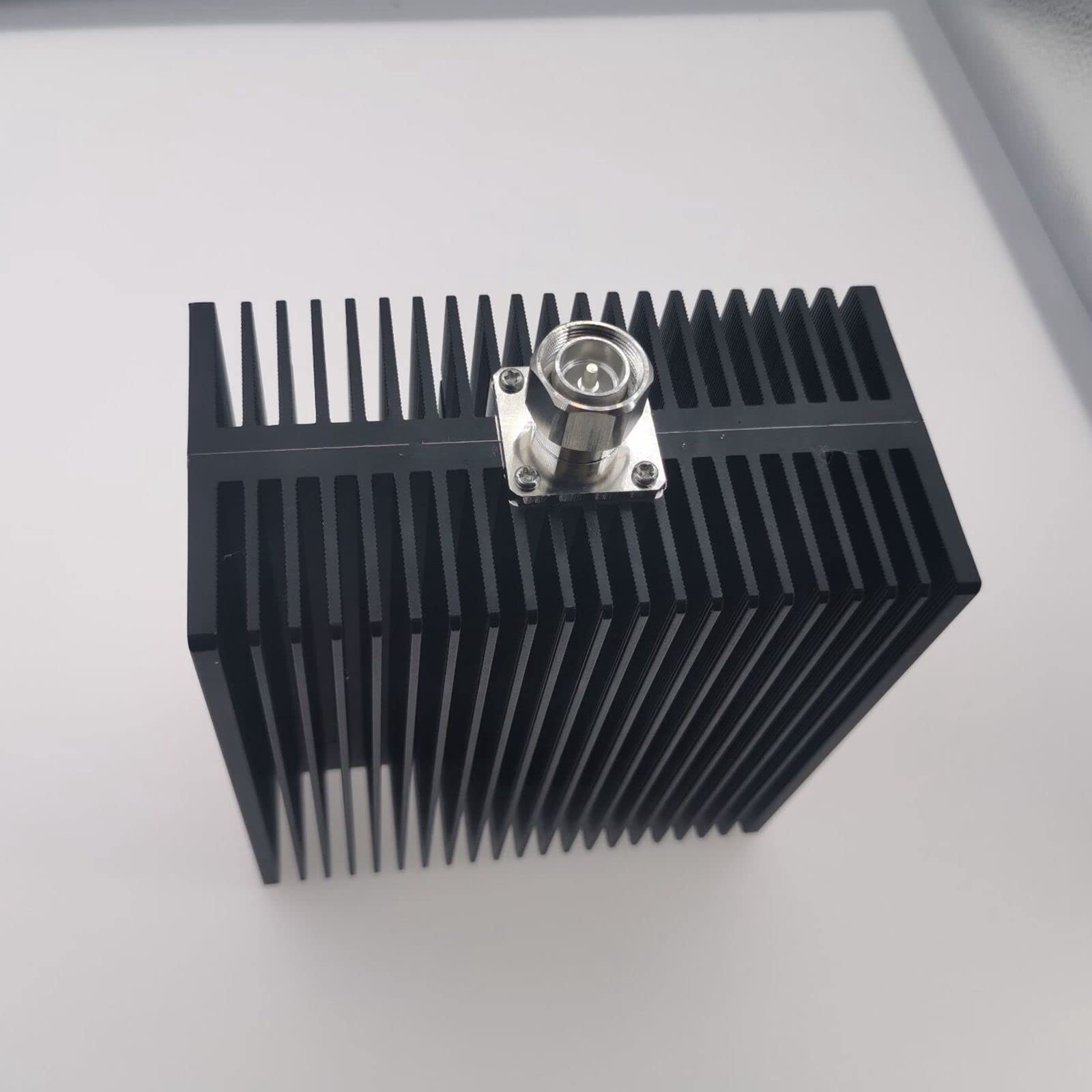 200W 4.3-10 Mini Din Male Connector Dummy Load - 50 Ohm DC to 3 GHz RF Termination - Perfect for RF Testing, Ham Radio & Electronics Lab Equipment