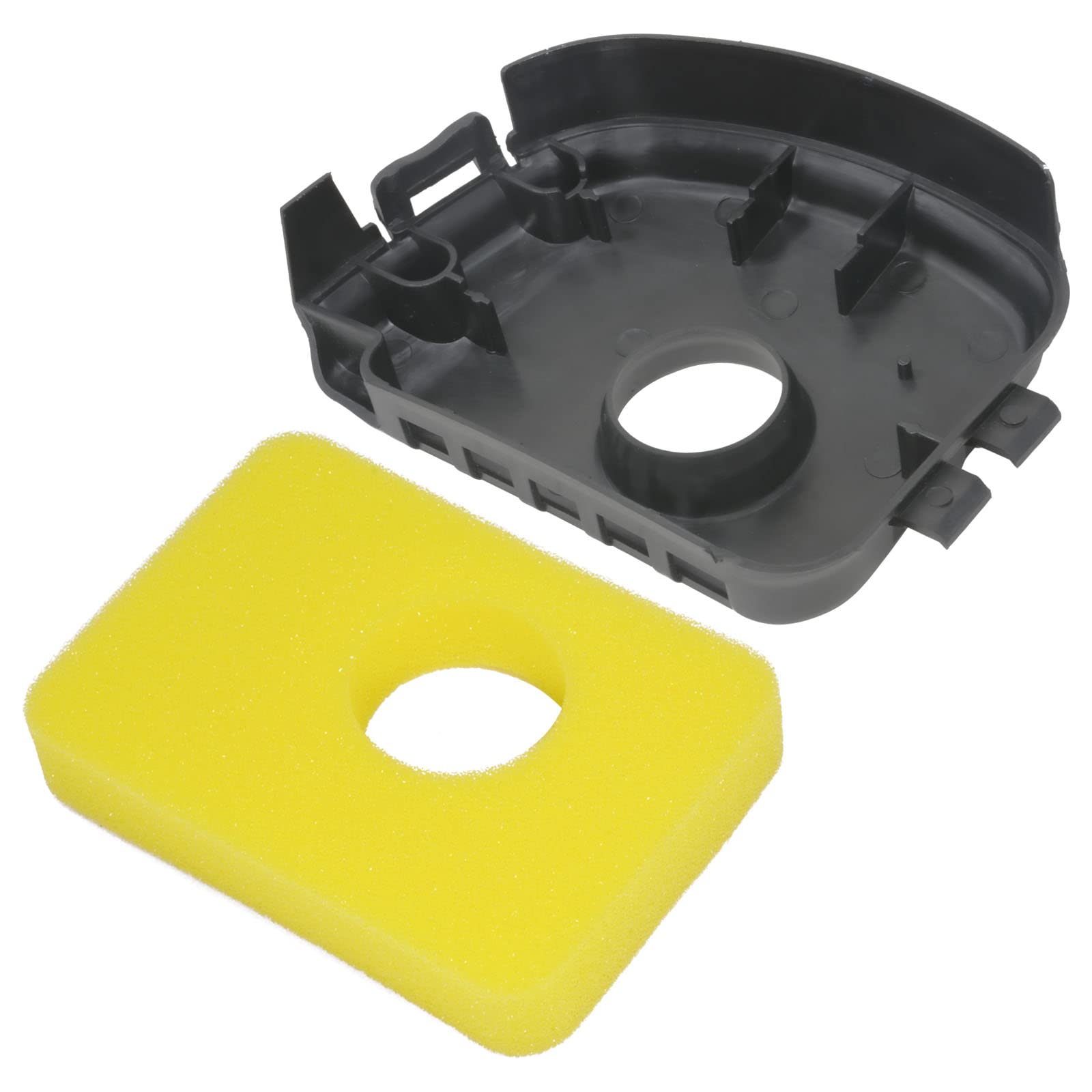 2-Pack 799579 Air Cleaner Foam Filter & 595660 Air Cleaner Cover with 594281 Primer Bulb Replacement for Briggs & Stratton Engines - Lawn Mower, Tiller, Pressure Washer Maintenance Parts