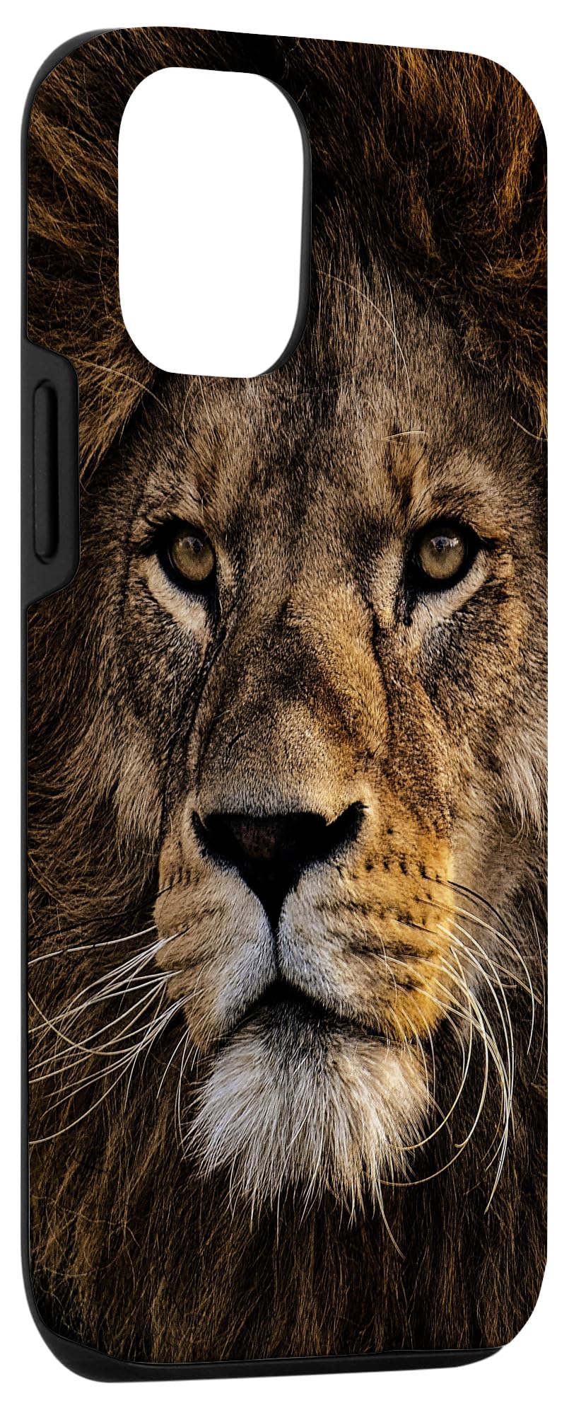 Premium Lion Head Leo Phone Case for iPhone 12/12 Pro - Stylish Zodiac Protection with Shock Absorption | Perfect for Daily Use, Gifts & Leo Horoscope Enthusiasts