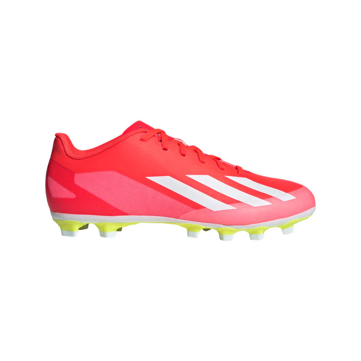 Adidas Crazyfast Club FXG Soccer Cleats for Adults - Lightweight & Durable Football Shoes for Men & Women - Perfect for Turf, Grass & Indoor Soccer Matches