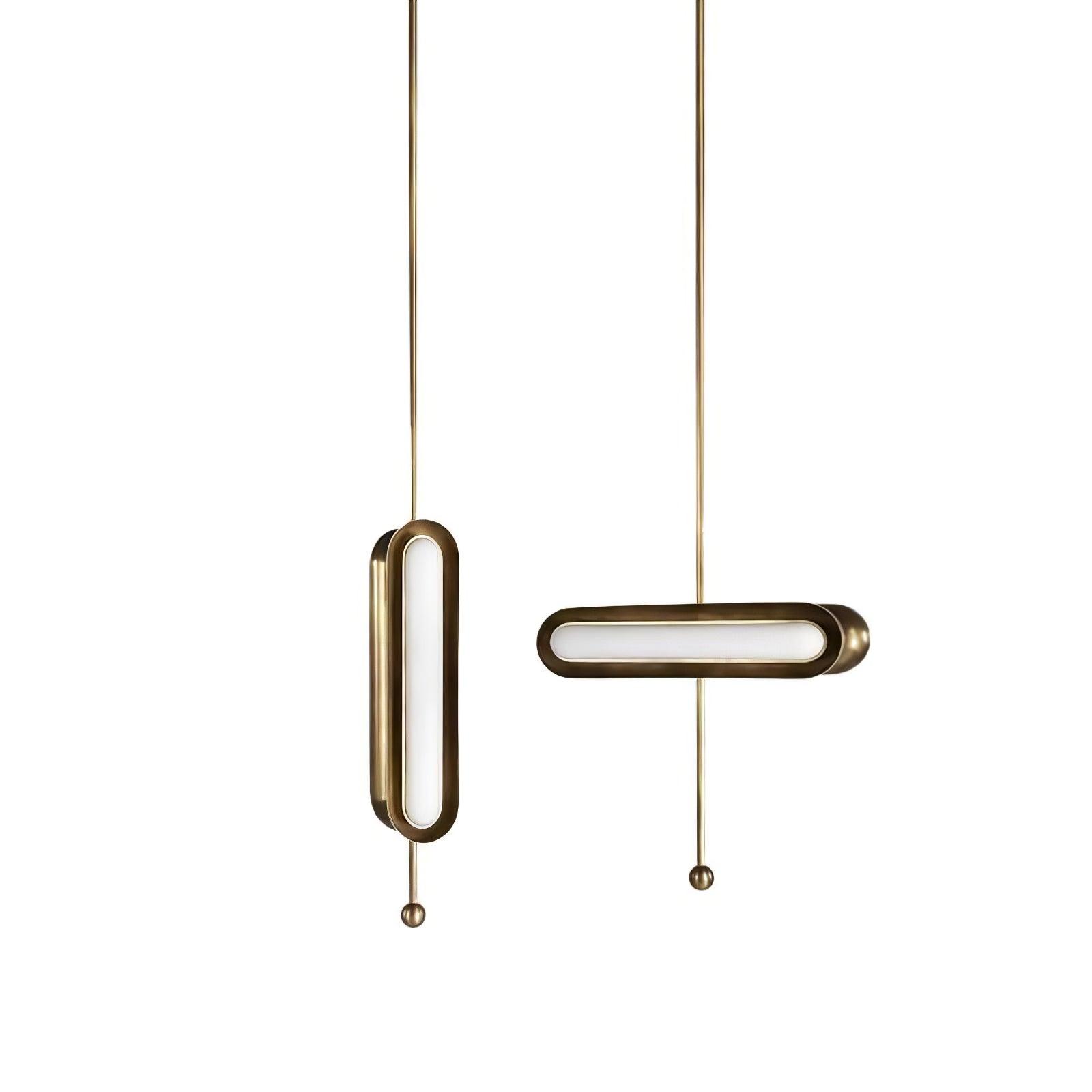 Elegant Crystal Capsule Chandelier - Modern Ceiling Light Fixture for Dining Room, Bedroom & Living Room Decor