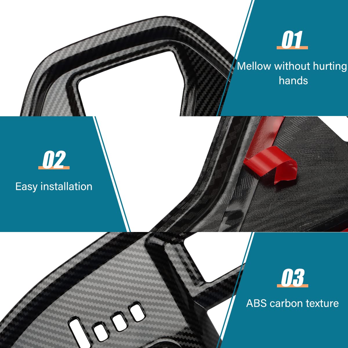 INTGET Carbon Fiber Gear Panel Cover for 2020-2025 Subaru Outback & Legacy - Center Console Trim Accessories | Interior Upgrade for Car Enthusiasts (Perfect for Daily Commute & Road Trips)