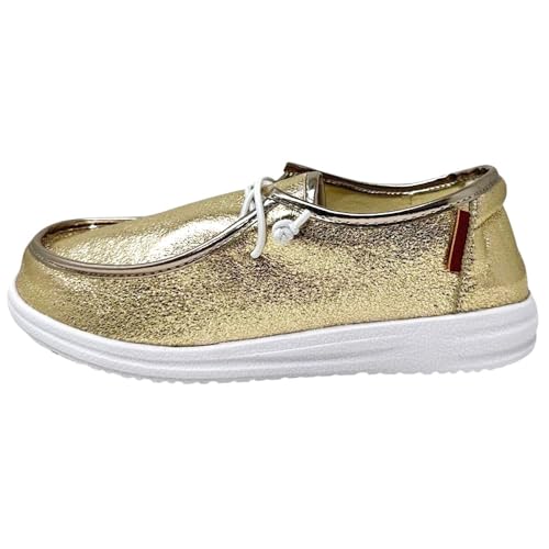 Gold Crinkle Metallic
