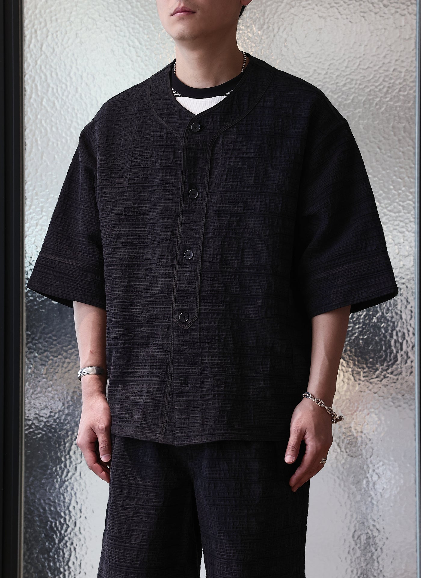 Men's Baseball Shirt Jacket - Stylish Casual Button-Up Shirt for Men | Perfect for Sports, Outdoors & Everyday Wear