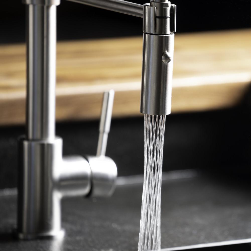 ZLINE Arthur Kitchen Faucet - High Arc Pull Down Sprayer with Touchless Technology for Modern Kitchens | Perfect for Cooking, Washing Dishes & Food Prep