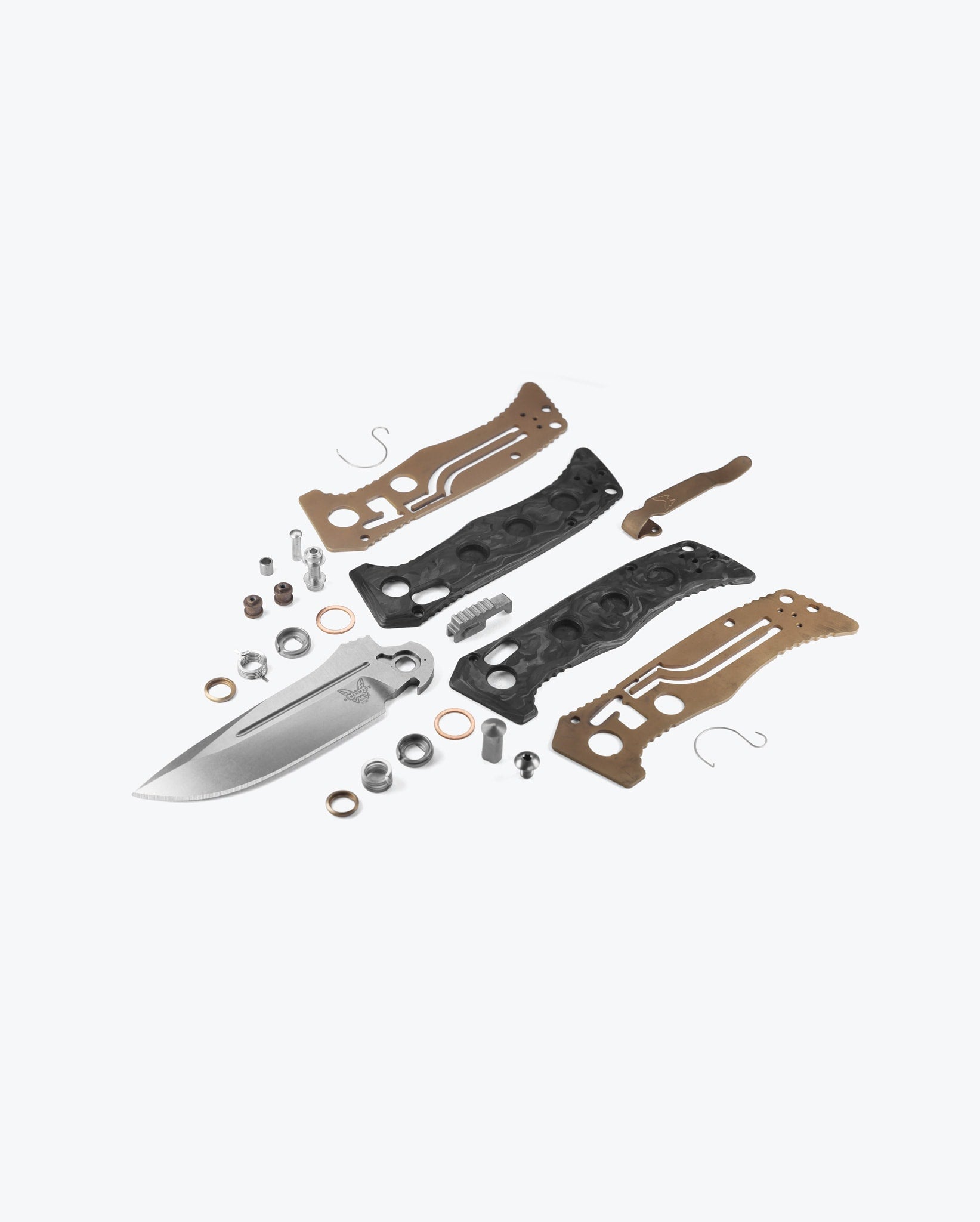 Premium Mini Auto Adamas® Knife - Marbled Carbon Fiber Blade with Drop Point Design - Perfect for EDC, Outdoor Adventures & Tactical Use