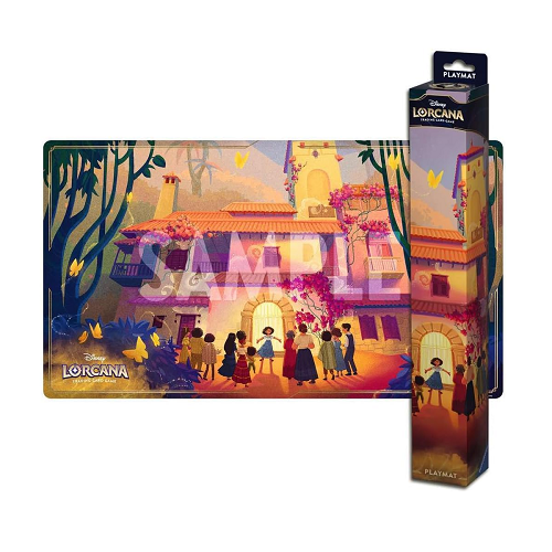 Disney Lorcana TCG Shimmering Skies Rubber Playmat - Mirabel Character | Non-Slip Gaming Mat for Card Collectors & TCG Enthusiasts | Perfect for Magic: The Gathering, Pokémon & Board Game Nights