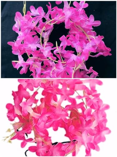 Pink Flower Hair Clips Set - 2 Pack Hair Accessories for Women & Girls - Perfect for Weddings, Parties & Everyday Style