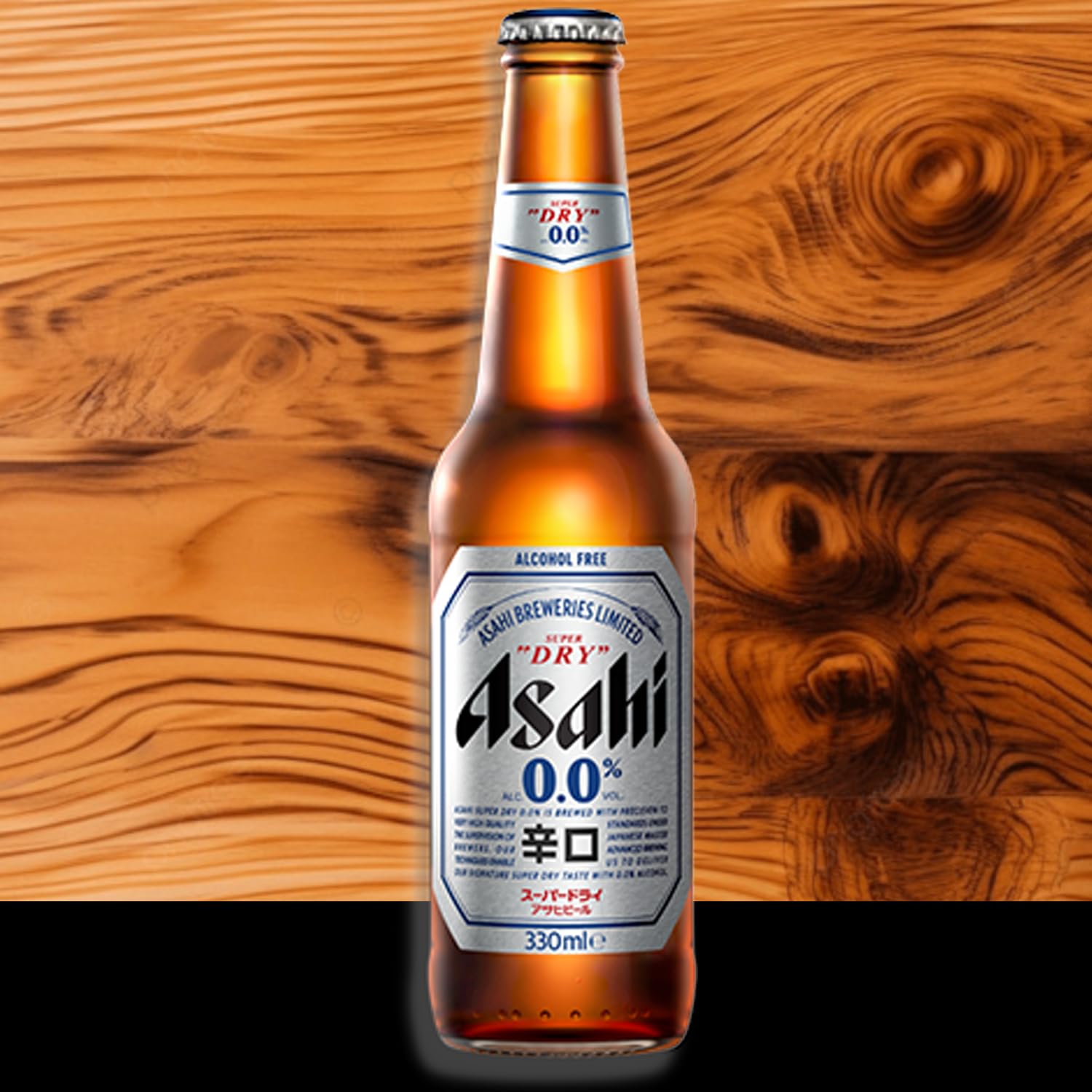 Asahi 20 Pack Super Dry 0.0% Alcohol-Free Lager Beer | 12oz Bottles | Non-Alcoholic Japanese Lager | Perfect for Parties, Designated Drivers & Healthy Lifestyle