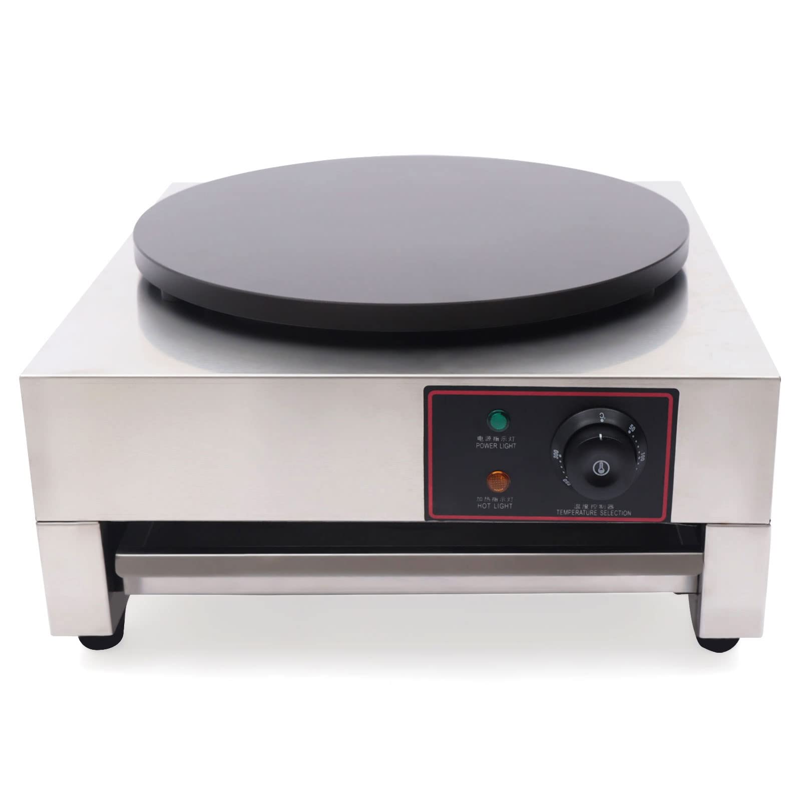 Commercial Electric Crepe Maker Machine - 1700W 16