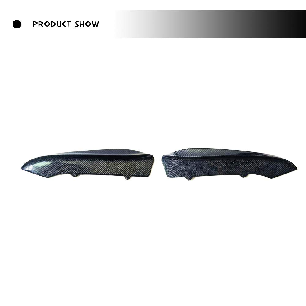 Carbon Fiber Rear Diffuser Splitters for BMW E92 E93 M3 & 3 Series Sedan (2008-2013) - High Performance Aero Upgrade - Perfect for Track Days & Street Style Enhancement