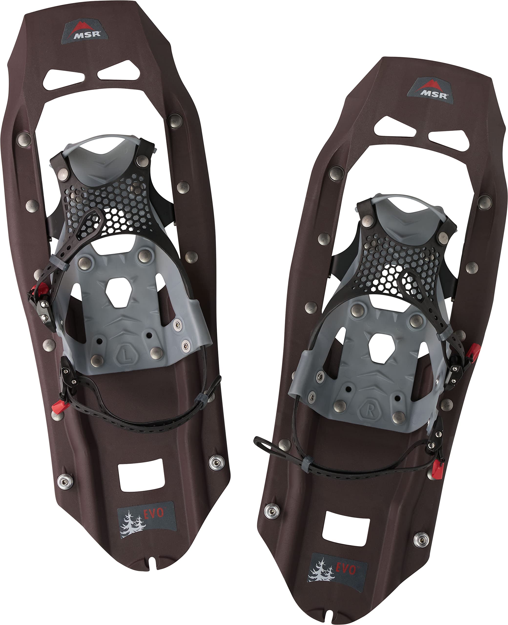 MSR Evo Trail Snowshoes - 22 Inch Pair for Men & Women | Lightweight Aluminum Frame with Iron Teeth for Winter Hiking & Backpacking | Perfect for Snow Trekking, Mountain Climbing & Outdoor Adventures