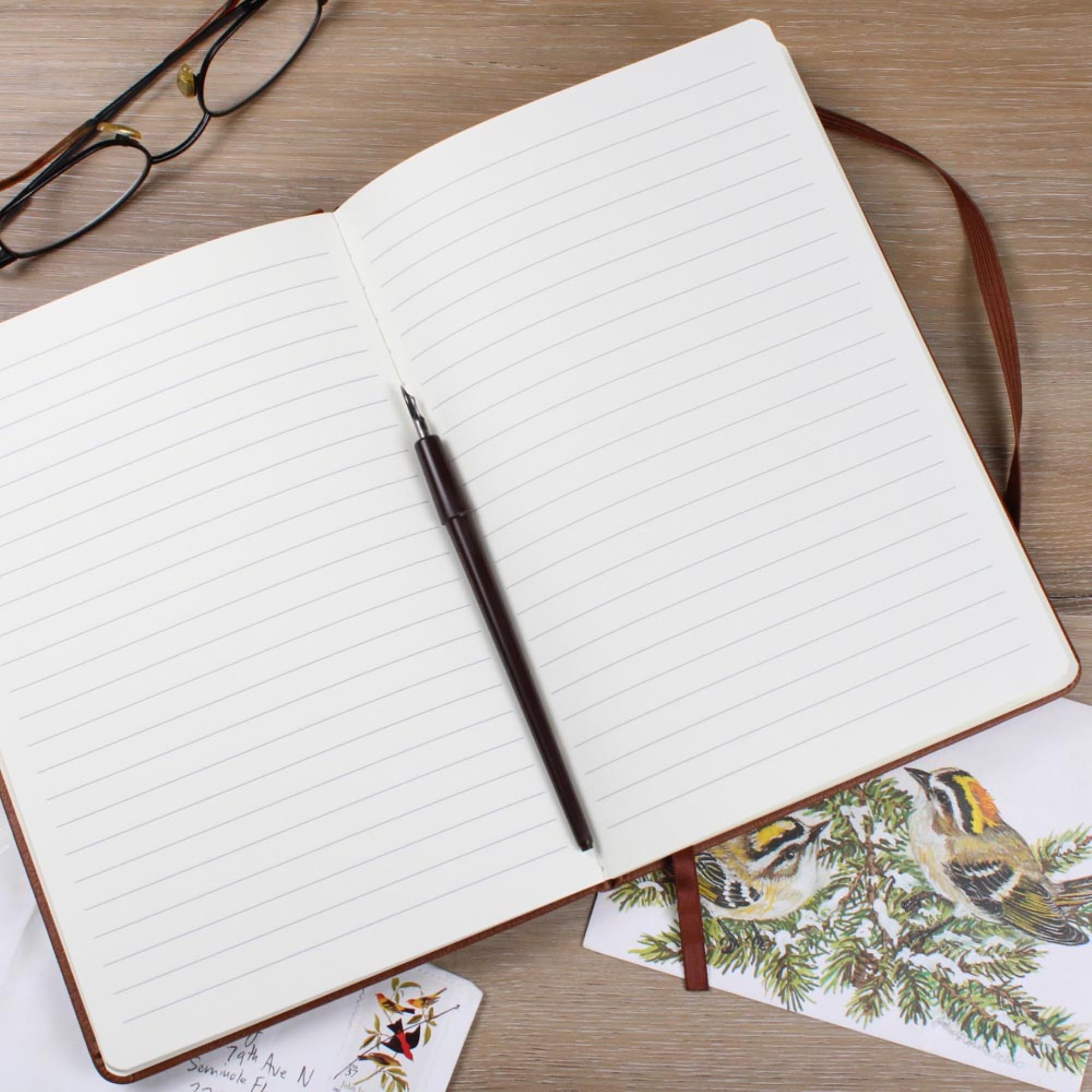 Custom A5 Vegan Leather Prayer Journal - Personalized Christian Gift for Bible Study & Devotionals