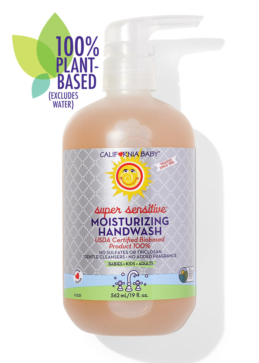 Fragrance-Free Super Sensitive™ Moisturizing Hand Wash for Dry & Sensitive Skin - Gentle Cleansing for Daily Use at Home, Office, and Healthcare Settings