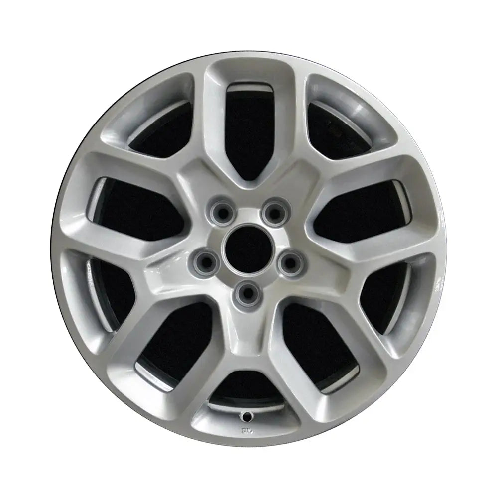 17 Inch Jeep Renegade Wheel Replacement - Silver Replica Rim 9148 | Durable Alloy Wheels for Off-Road & City Driving | Perfect for Jeep Upgrades & Tire Replacements