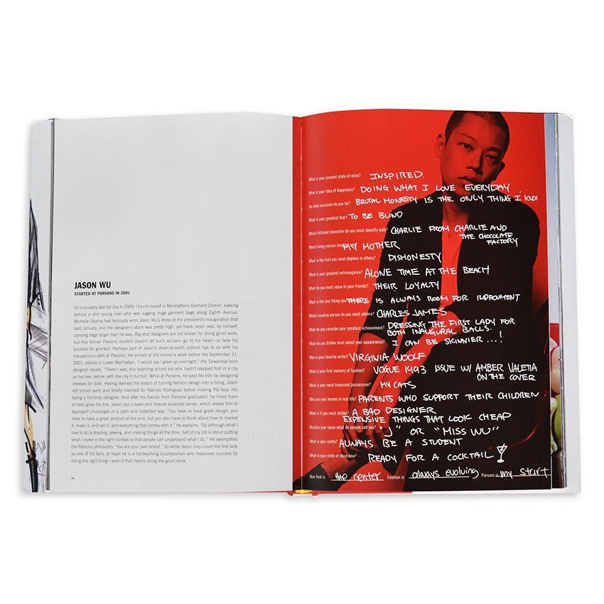 Assouline The School of Fashion: 30 Parsons Designers - Fashion Design Book for Students & Professionals | Perfect for Fashion Education, Inspiration & Coffee Table Decor