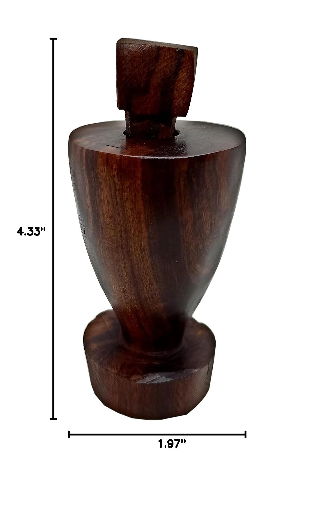Premium Handmade Ironwood Pepper Mill - Adjustable Wooden Pepper Grinder for Chiltepin, Tepin, Peppers & Spices | Perfect for Kitchen, Dining & Gourmet Cooking Decor