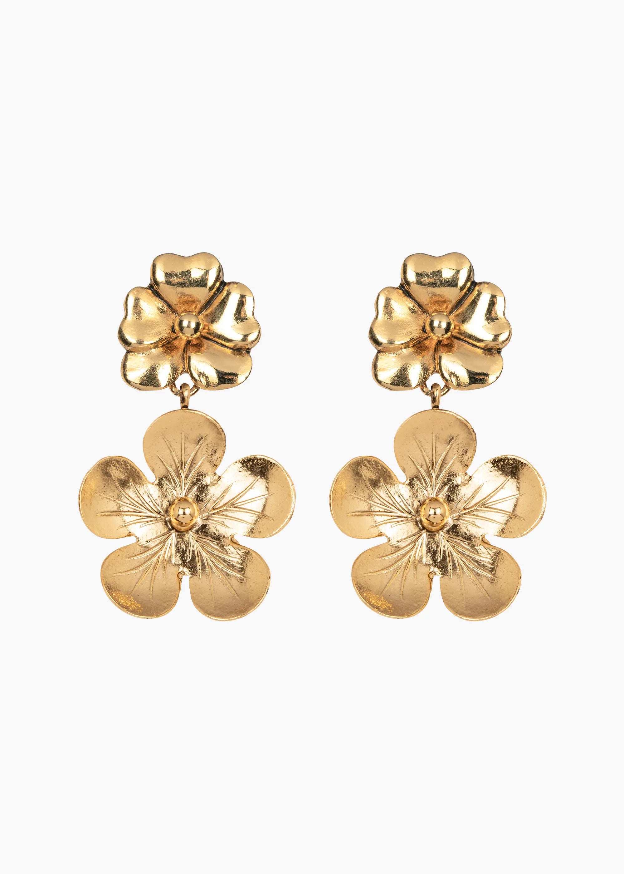 Kenzie Gold Earrings for Women - Elegant Dangle Hoop Earrings for Everyday Wear, Party & Special Occasions