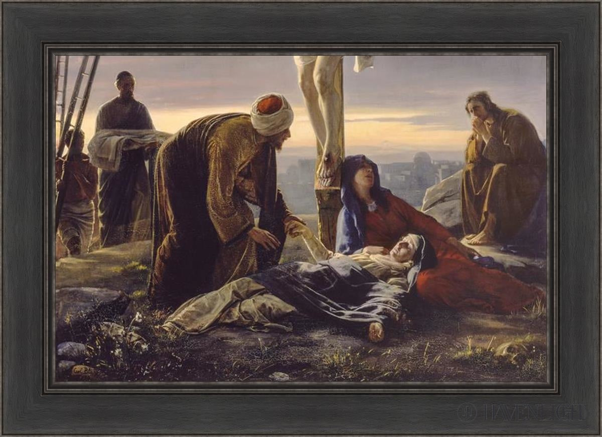 Cross By Carl Bloch - Elegant Christian Wall Art for Home & Church Decor - Perfect for Gifts, Prayer Rooms & Religious Inspirations