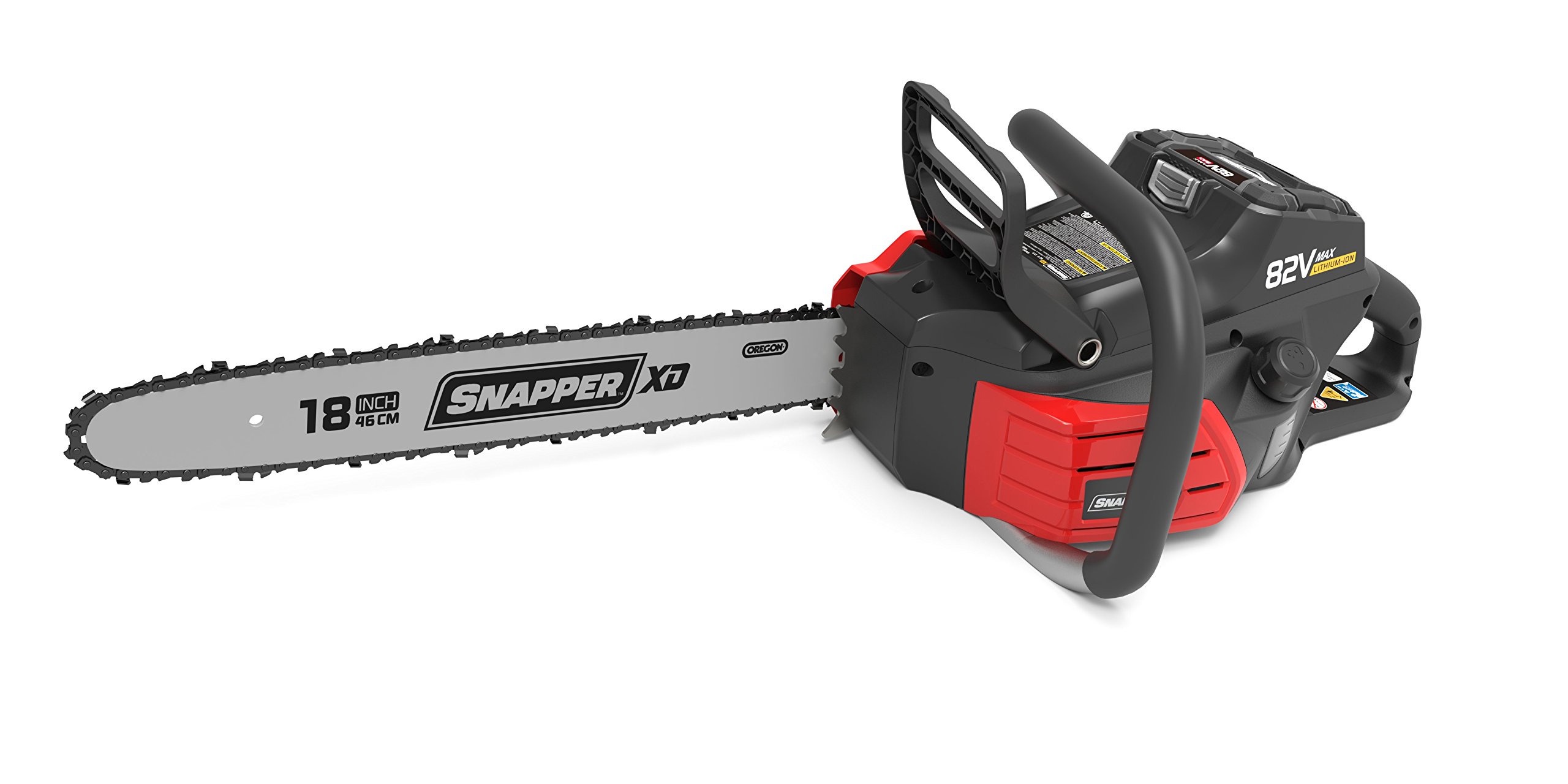Snapper XD 82V MAX Cordless Electric 18-Inch Chainsaw (Battery & Charger Sold Separately) - Perfect for Tree Trimming, Firewood Cutting & Yard Maintenance