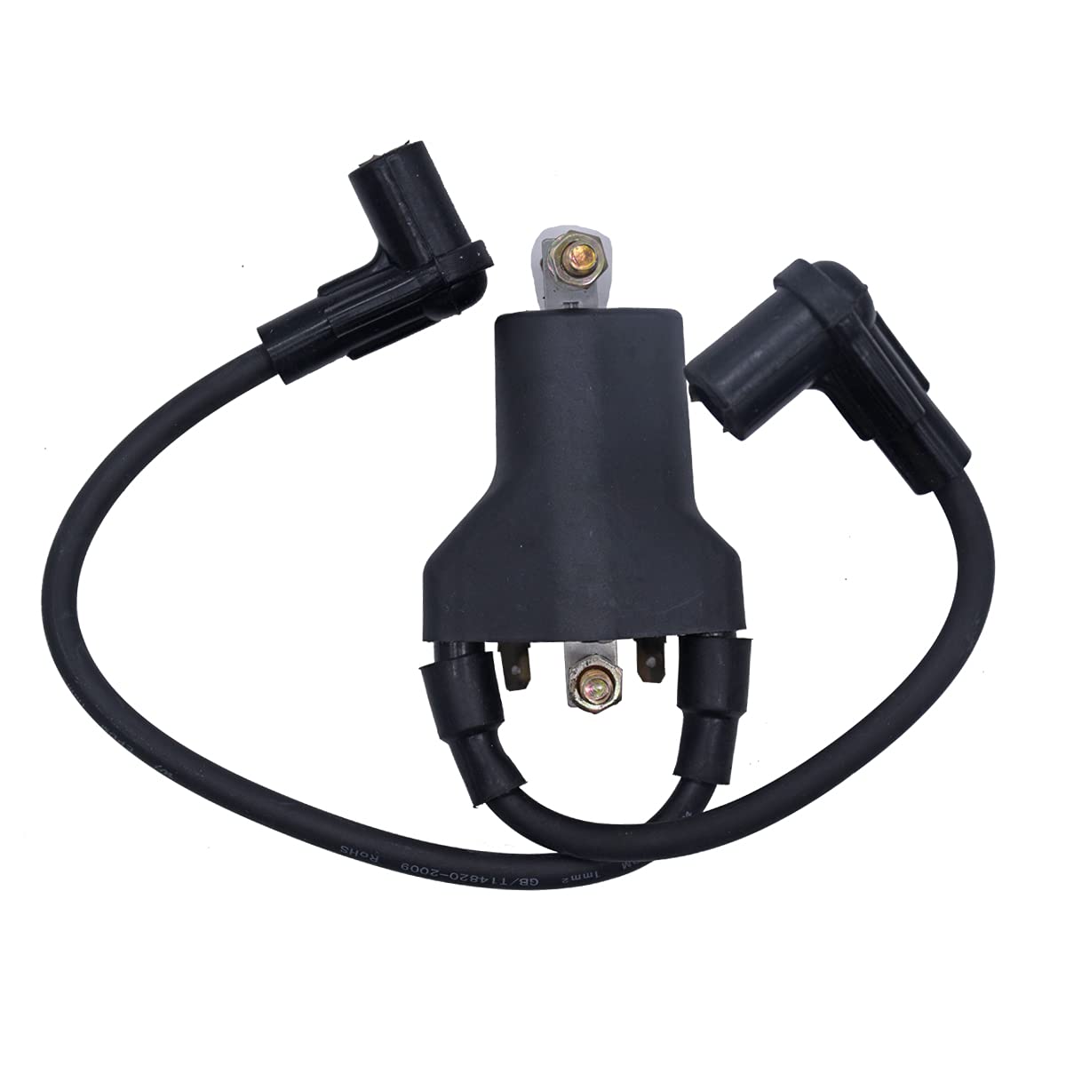 High-Performance Ignition Coil #26652-G01 Compatible with EZGO Golf Cart 4-Cycle Engine (1991-2003) - Replaces EPIGC103 - Perfect for Marathon, Medalist & TXT Models - Ideal for Golf Course Maintenance & Off-Road Use