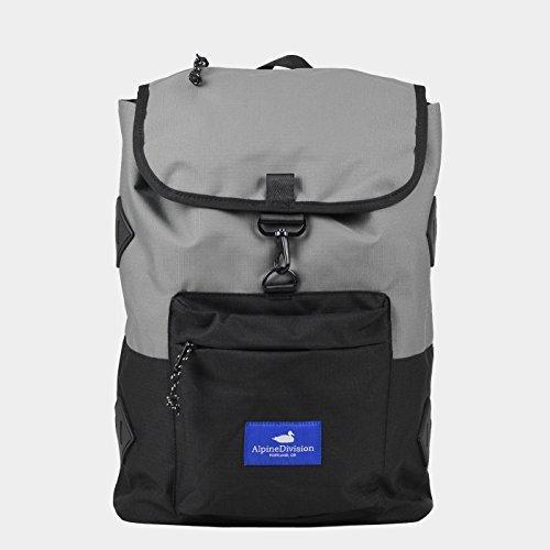 Alpine Division Rockaway Backpack - Durable Ripstop Nylon Hiking Backpack for Outdoor Adventures, Travel & Daily Commute