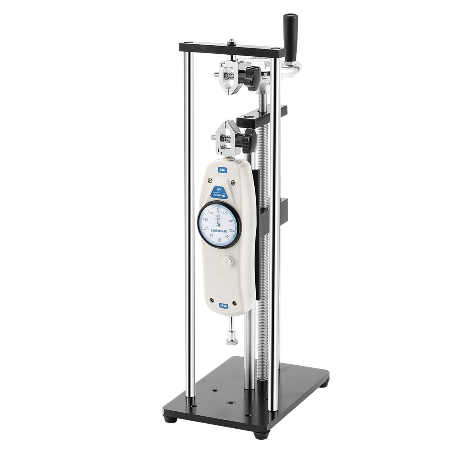 BAOSHISHAN DL-50LB Digital Force Gauge with APH Test Stand - High Precision Push Pull Tester for Industrial Quality Control, Material Testing & Product Development