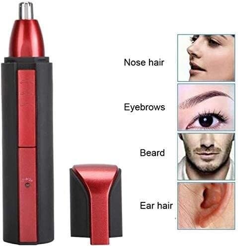 Professional IPX7 Waterproof USB Rechargeable Ear & Nose Hair Trimmer for Men & Women - Stainless Steel Blades for Eyebrows, Nose Hair, Sideburns & Ear Hair - Perfect for Travel, Grooming & Personal Care