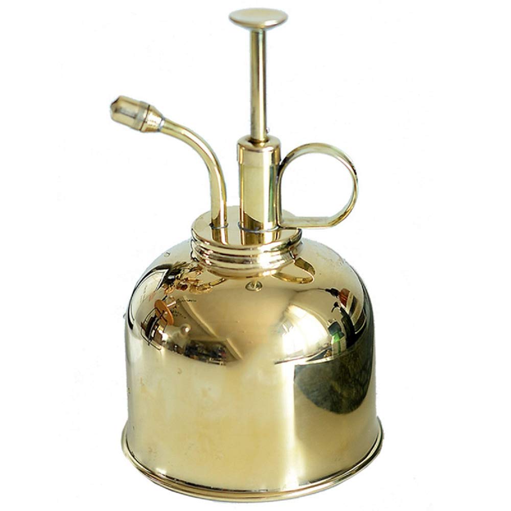 Omenluck 300ml Pure Copper Nebulizer Spray Bottle for Indoor Plants - Perfect for Hydroponics, Herb Gardens & Home Plant Care