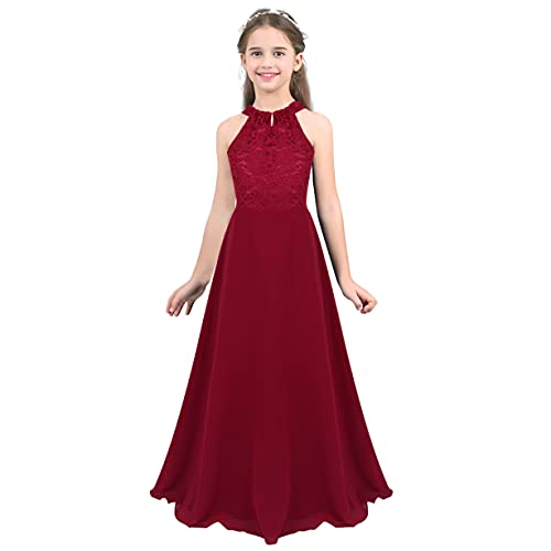 Floral Lace Burgundy