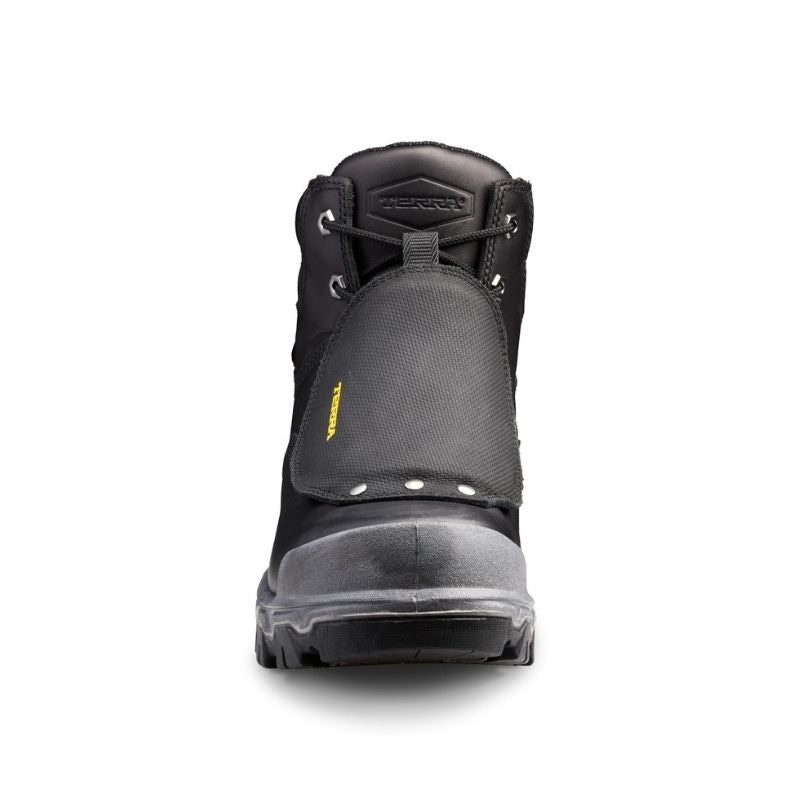 Terra Sentry 2020 Men's 6 Composite Toe Work Boot with External METGUARD TR0A4NRXBLK - Black | Safety Shoes for Construction, Warehouse & Industrial Work | OSHA Compliant Work Boots for Heavy Duty Protection