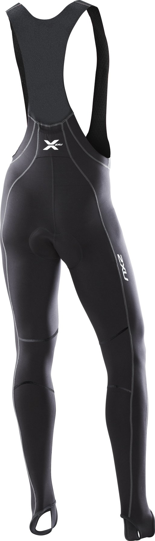 2XU Men's Thermal Sub Zero Cycle Bib Tights - Winter Cycling Pants for Cold Weather Training & Outdoor Sports
