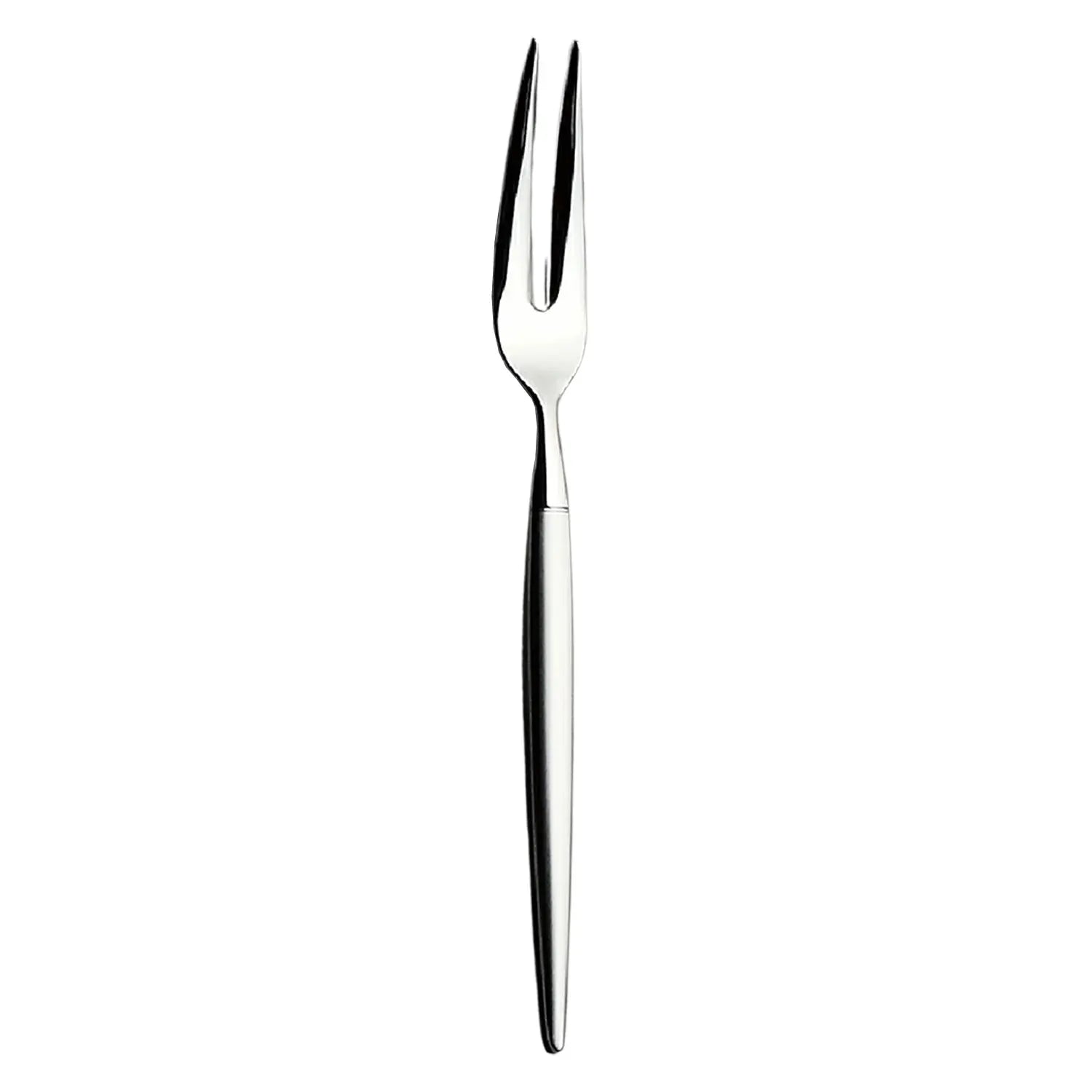 Luckywood Mirtoon Stainless Steel Small Forks Set - 6 Piece Mini Dessert Forks for Cake, Pastry, Fruit, and Appetizers | Elegant Tableware for Parties, Weddings, and Tea Time