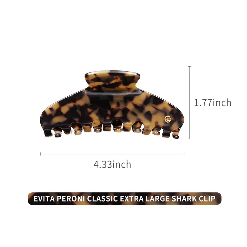 Carolyn Large Hair Claw Clip - Strong Hold Hair Clips for Women, Big Hair Claw for Thick Hair, Non-Slip Hair Accessories for Ponytail, Bun & Updo - Perfect for Work, Gym & Everyday Hairstyles