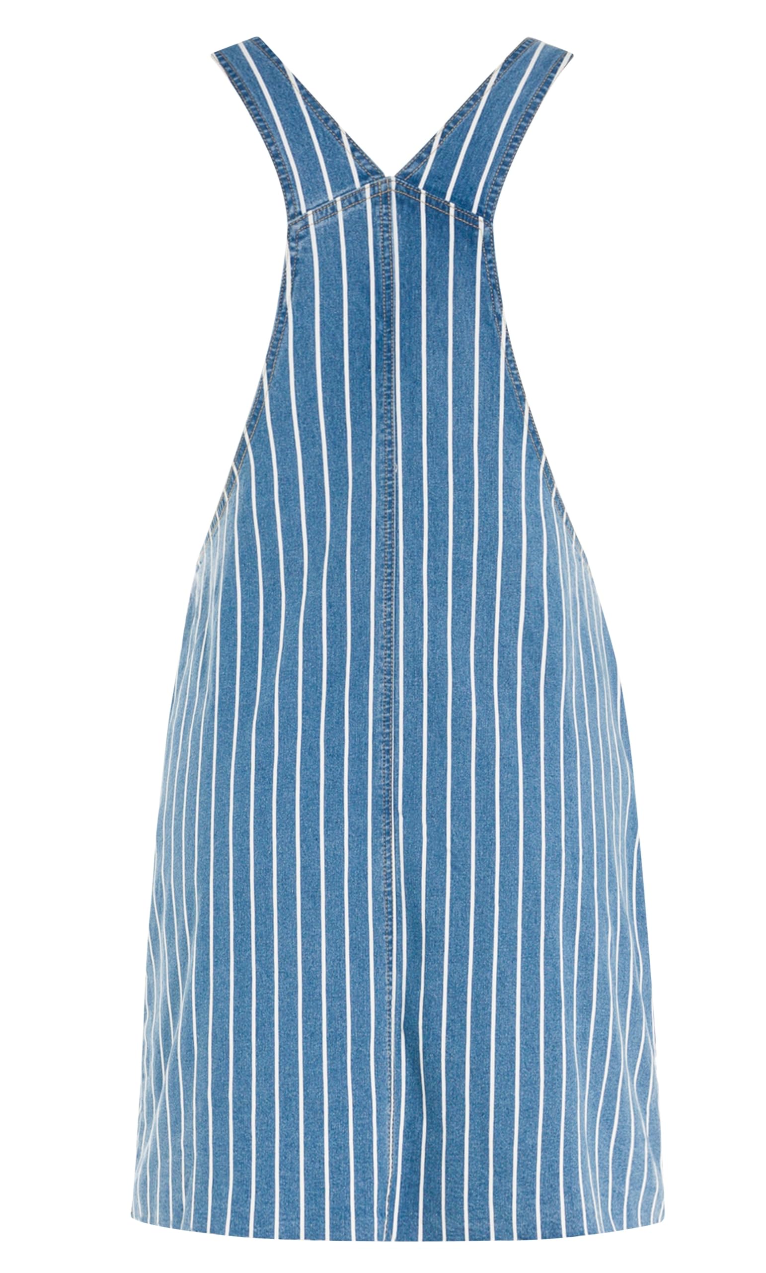 Stylish Women's Striped Denim Dress - Casual & Fashionable Outfit for Everyday Wear, Date Night, and Office Attire