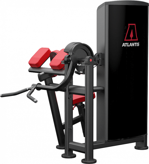 ATLANTIS Seated Biceps Curl Machine - Professional Gym Equipment for Arm Workouts & Strength Training - Perfect for Home Gyms & Commercial Fitness Centers
