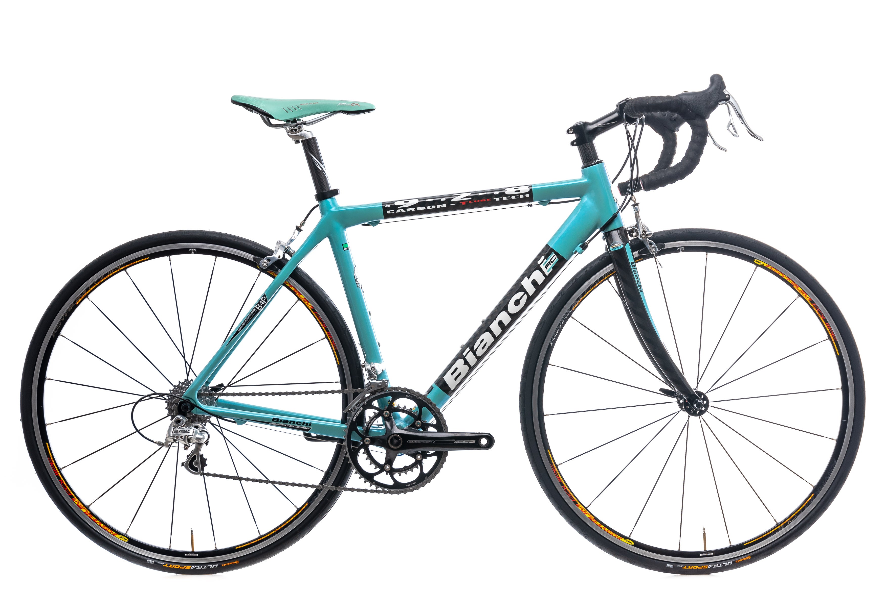 Bianchi 928 Road Bike 53cm - Lightweight Aluminum Frame, Shimano Components for Racing & Training | Perfect for Commuting, Fitness & Long-Distance Cycling