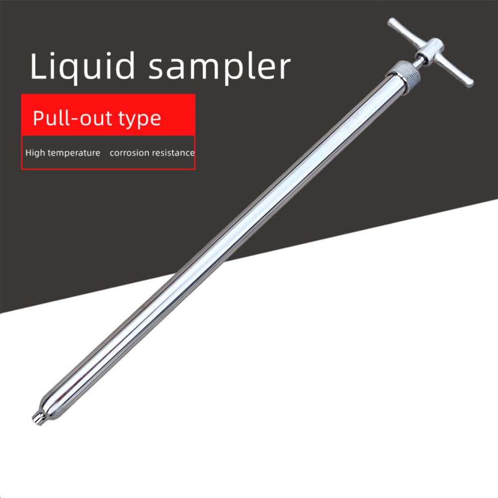 304 Stainless Steel Liquid Sampler Probe with Measurement Scale - 1M Length for Water, Oil & Viscous Fluids Sampling | Ideal for Industrial, Laboratory & Environmental Testing