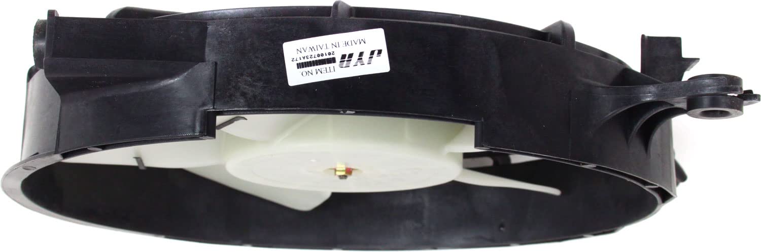 Evan-Fischer EVA24672029107 Replacement A/C Condenser Fan Assembly for Mitsubishi Montero Sport 1998-2004 - Direct Fit, Replaces Partslink# MI3113118 | Perfect for AC System Repair & Summer Cooling Maintenance