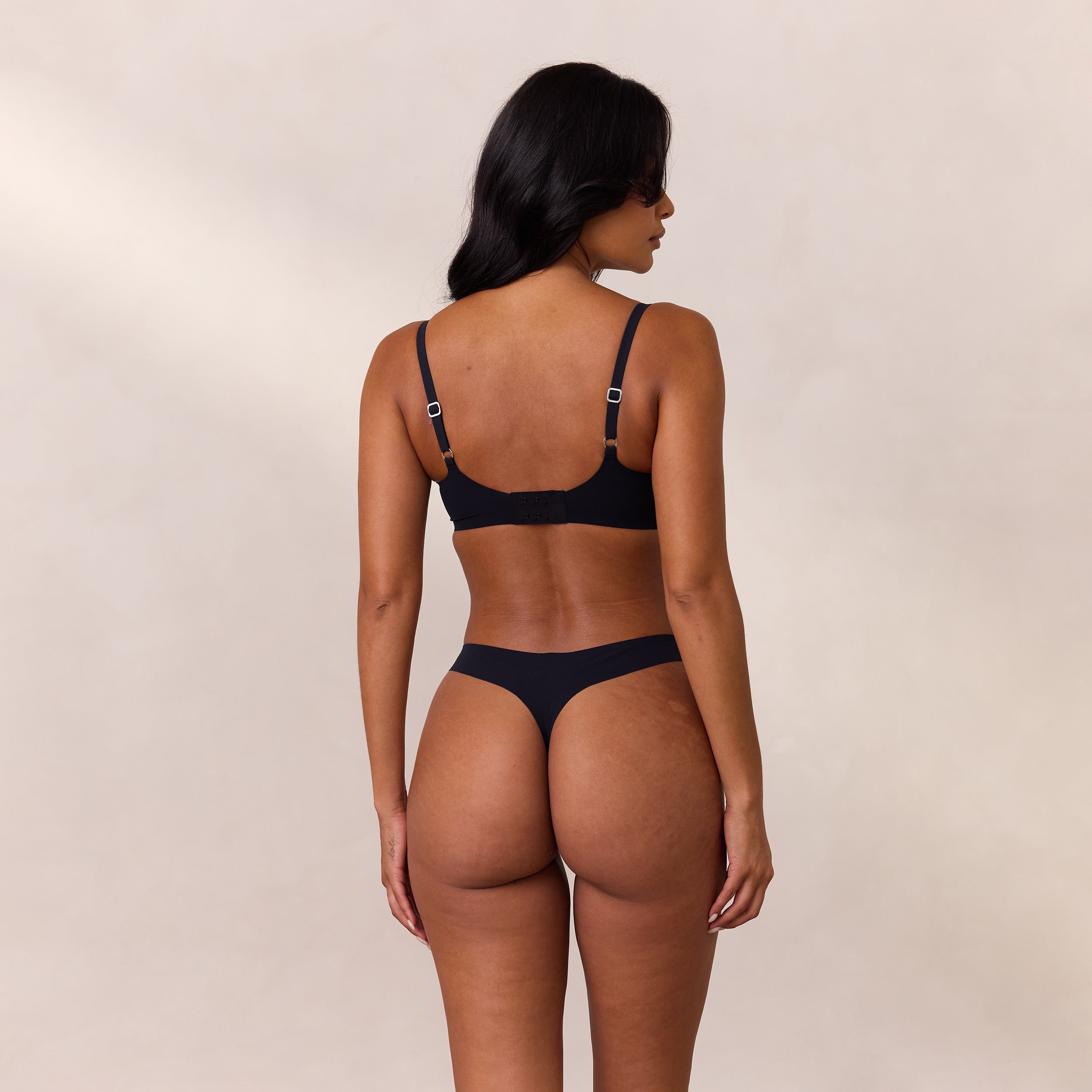Everyday Flex Bralette - Comfortable Wireless Bra for Women in Black | Perfect for Yoga, Lounge & Sleep