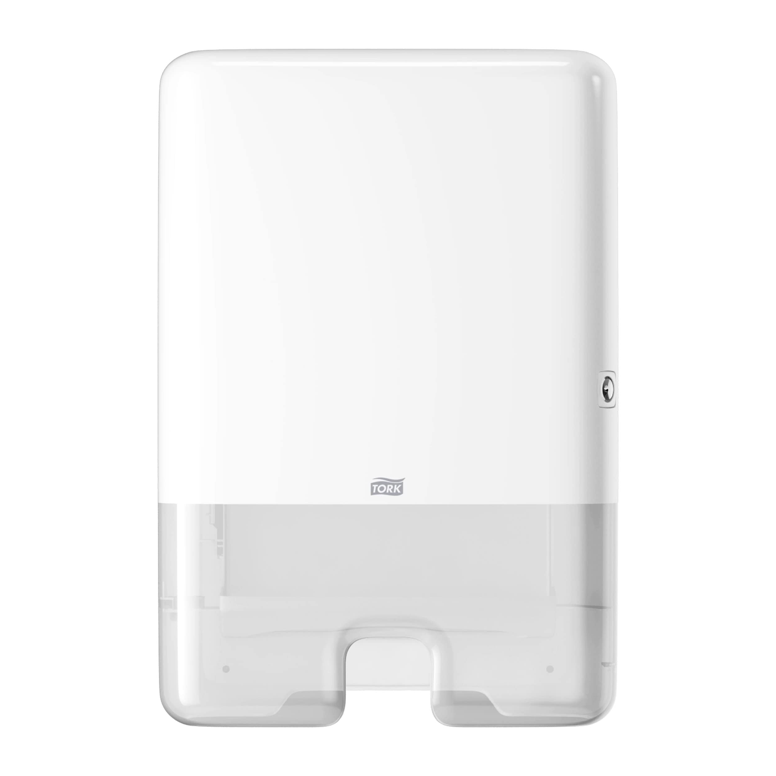Tork Xpress Multifold Hand Towel Dispenser 552000 - White Slim Paper Towel Dispenser for Single Use | Compact Bathroom & Kitchen Hand Towel Holder for Offices, Restaurants & Public Restrooms
