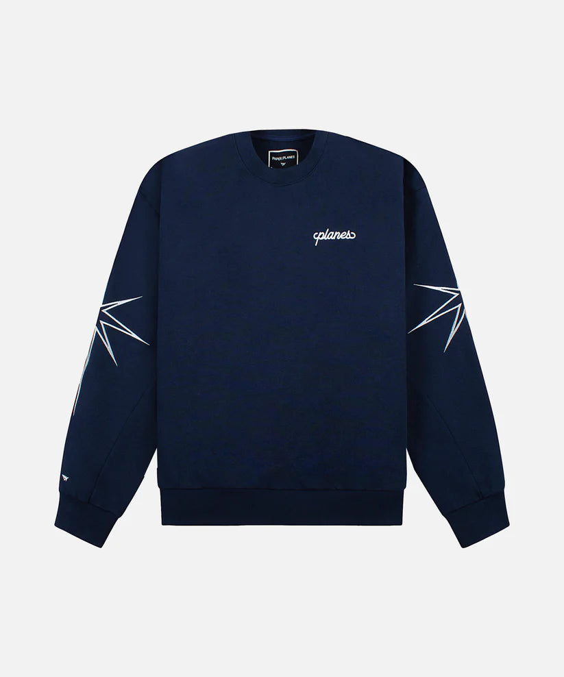 PAPER PLANES Watch Me Shine Crewneck Sweatshirt - Trendy Unisex Pullover for Casual Wear & Street Style