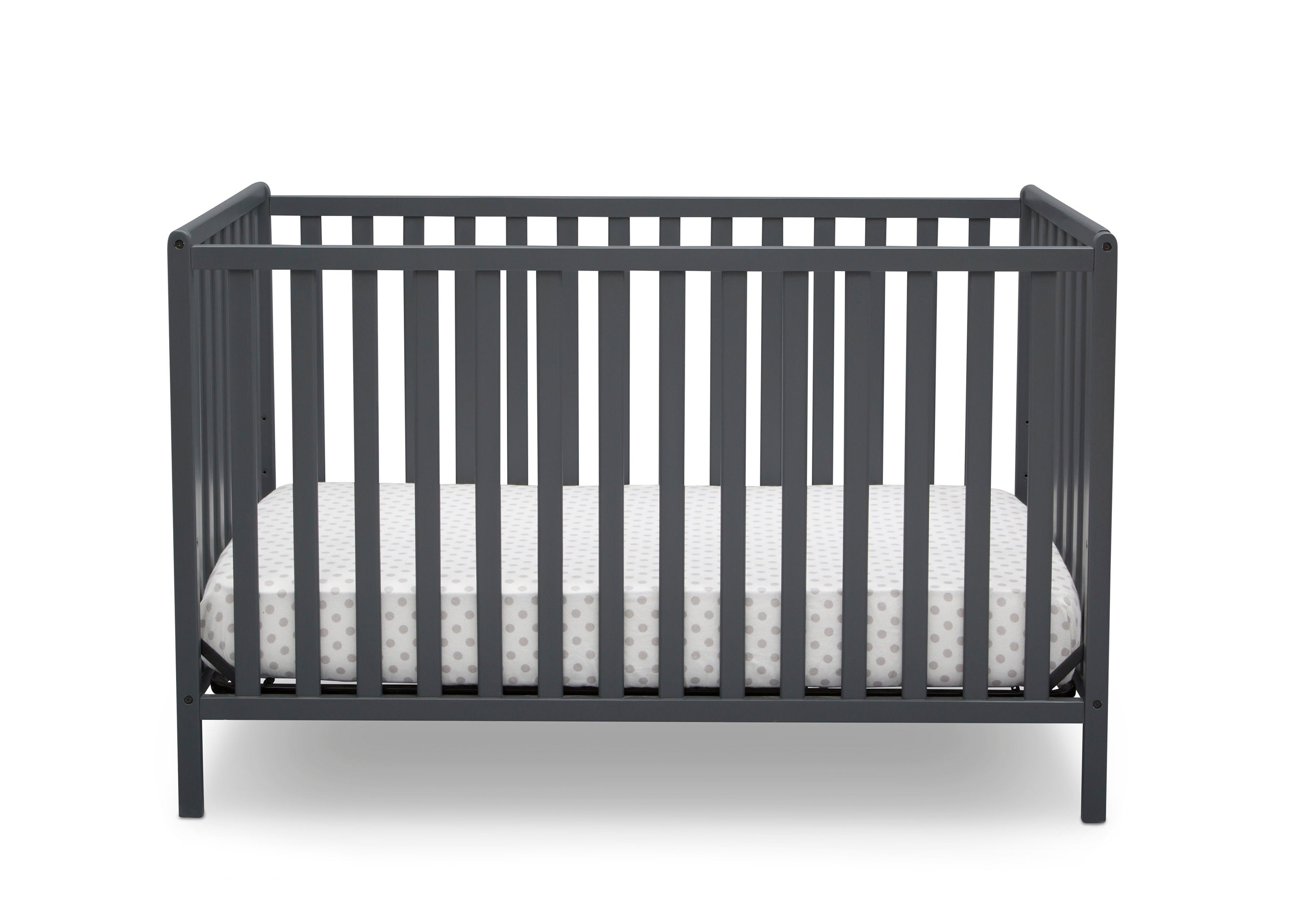 Heartland 4-in-1 Convertible Baby Crib - Toddler Bed, Daybed & Full-Size Bed - Safe Nursery Furniture for Newborn to Adult - Perfect for Baby Rooms, Daycare Centers & Guest Bedrooms