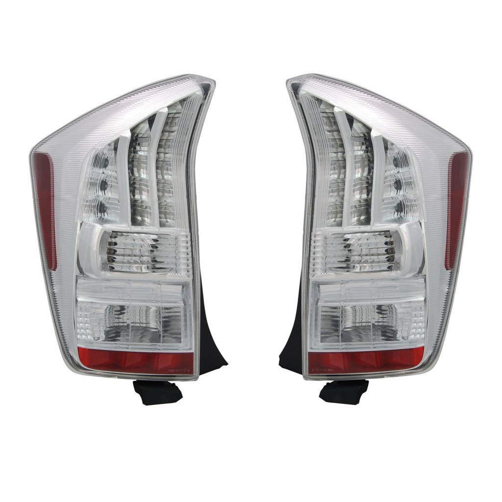 2010-2011 Toyota Prius LED Tail Lights Pair - Left & Right Rear Lights Replacement for TO2818146 TO2819146 | OEM 81561-47111 | Perfect for Night Driving & Enhanced Visibility