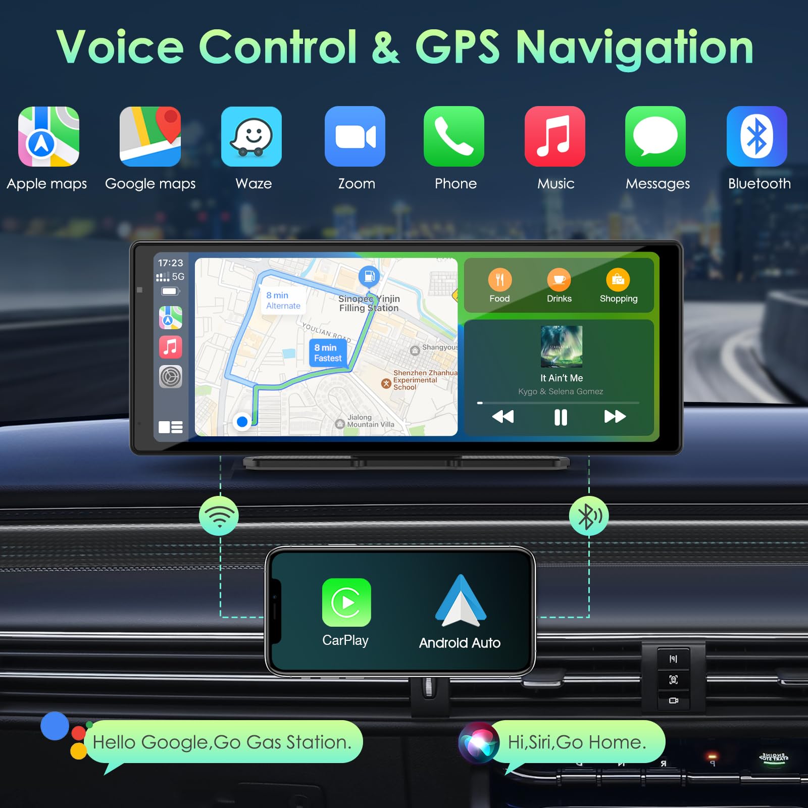 2024 Wireless CarPlay & Android Auto 9.3