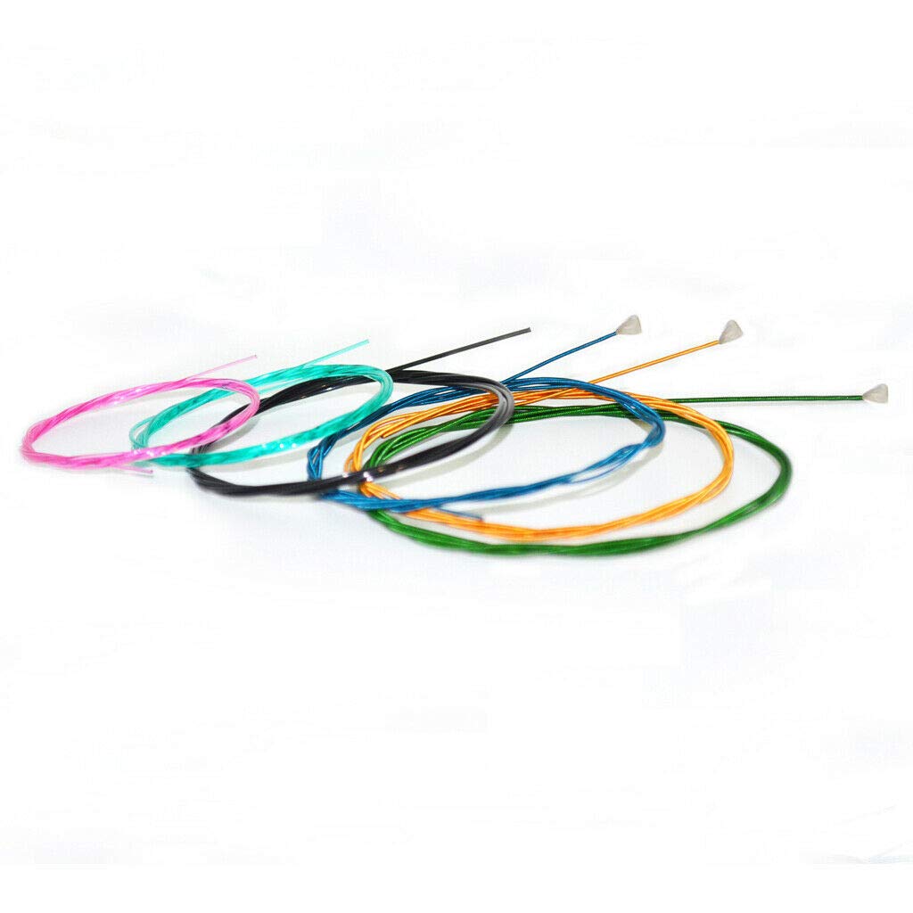 6Pcs Classical Nylon Guitar Strings Set for 6-String Acoustic Guitars - Durable & Warm Tone | Perfect for Beginners, Practice & Live Performances