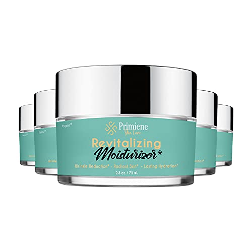Primiene Skin Care Set - 5 Pack Hydrating Facial Moisturizer for Dry & Sensitive Skin | Daily Skincare Routine, Night Cream & Travel Essentials