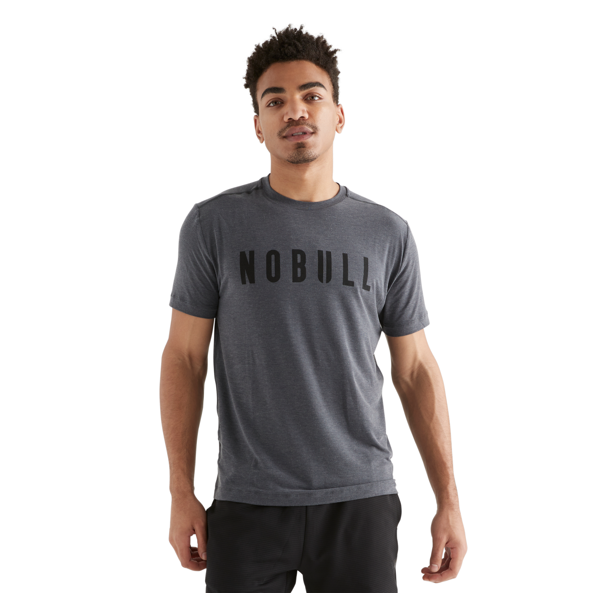 NOBULL Men's Performance T-Shirt - Lightweight, Breathable Workout Tee for Gym, Running & Training
